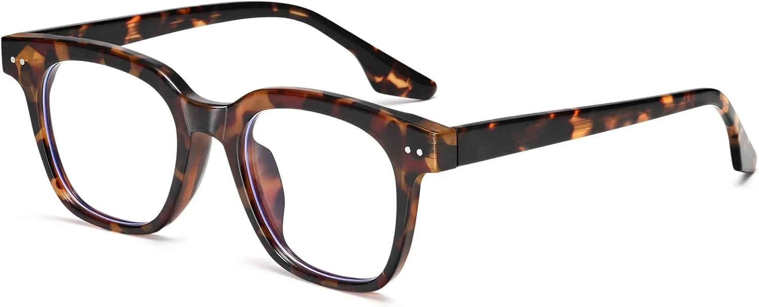 2 PAIRS Dollger Square Blue Light Blocking Glasses 4