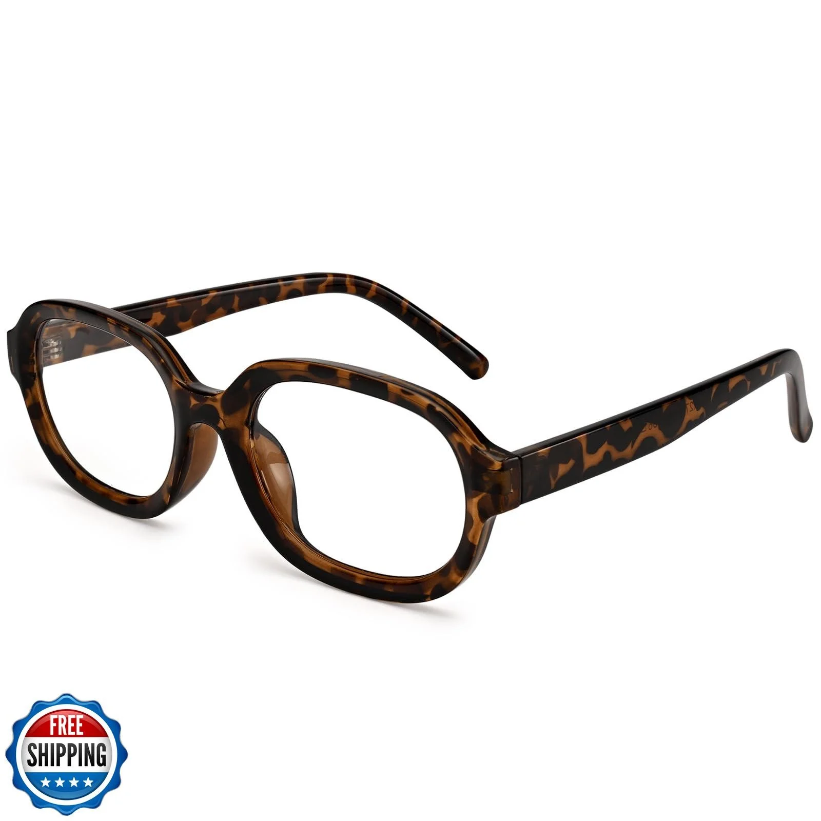 2Pk Eyeglasses Classic Pilot Style RX-Able Prescription Metal Frame Black Silver 3
