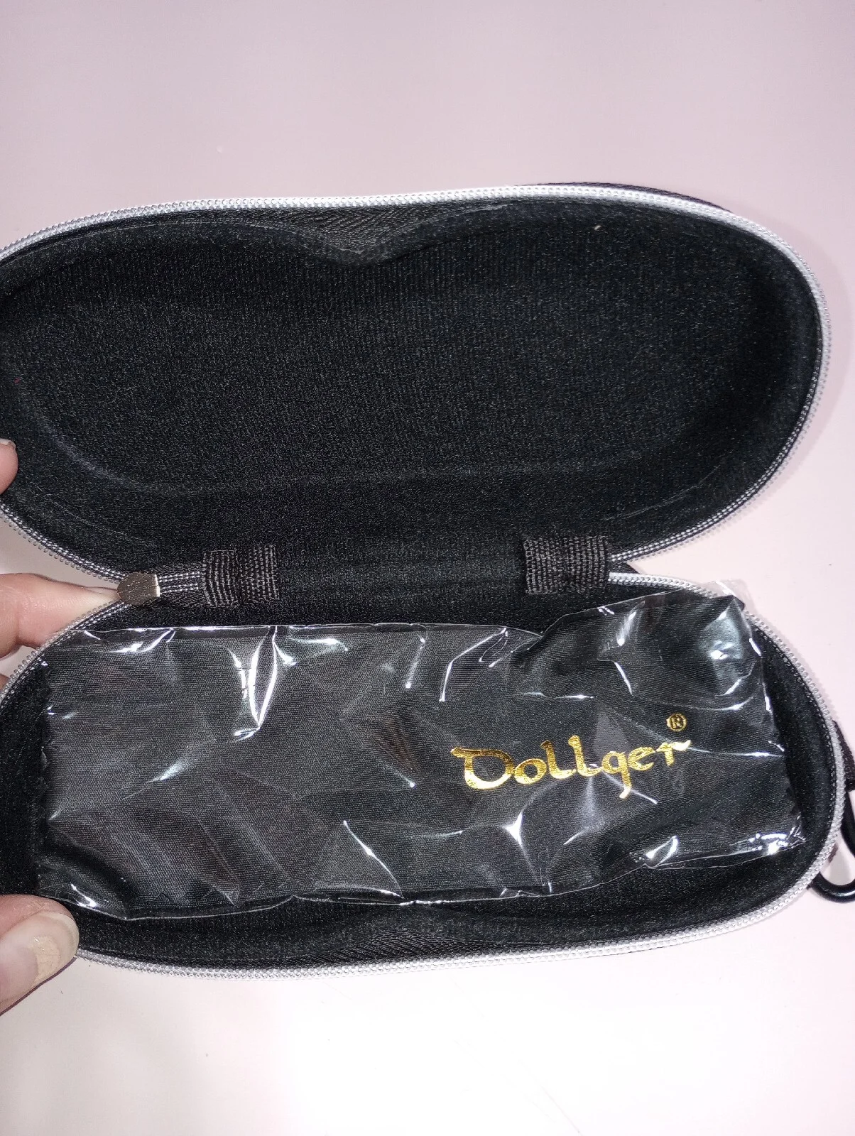 Dollger Sunglass Eye Glass Glasses Case black 2